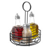 Condiment rack round