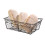 Wire basket deco rectangular