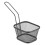 Deep frying basket miniatures stackable black