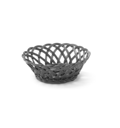 Baskets with woven sides