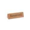 Informatīva galda zīme “rezervēts”