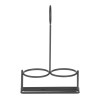 Condiment rack black