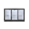 Back bar refrigerator sliding doors 303L