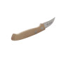 Paring knife with wooden handle
