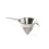 Conical strainer with wire mesh