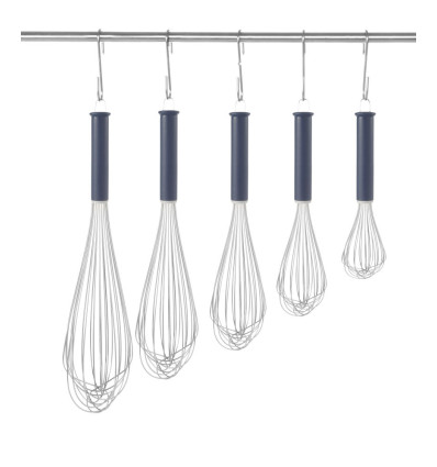 Piano whisk with 12 piano wires