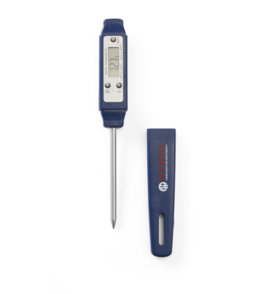 Pocket thermometer with probe