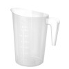 Measuring jug stackable