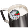 Milk frothing thermometer