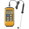 Shock proof thermometer with probe