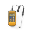 Shock proof thermometer with probe