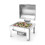 Chafing dish GN 2/3 mirror finish