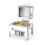 Chafing dish GN 1/2 satin finish