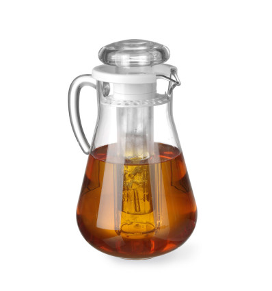 Pitcher with ice tube