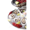 Sea food tray stand