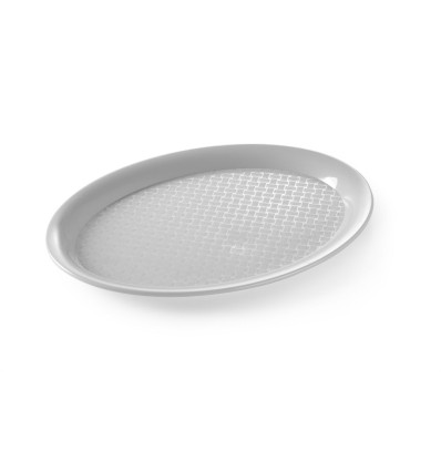 Polypropylene fast food tray, oval