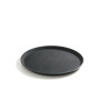 Serving tray, round, non-slip