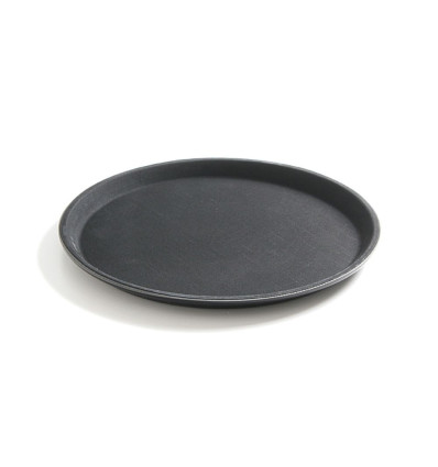 Polyester tray, non-slip, round