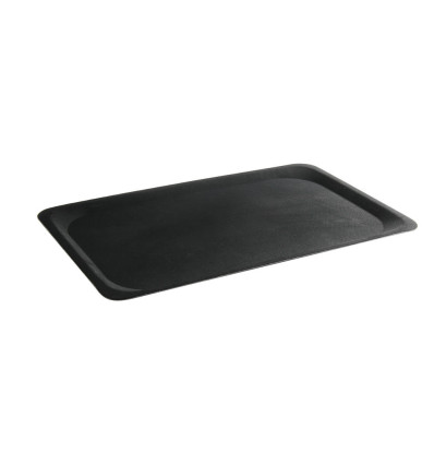 Polyester tray, non-slip, rectangular