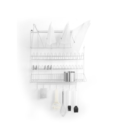 Wall rack for pastry bags