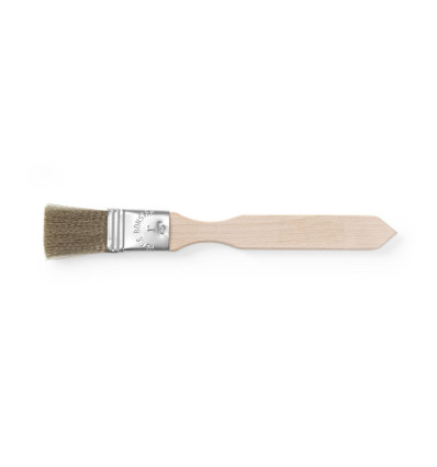 Butter and fat brush with stainless steel bristles