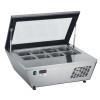 Countertop freezer display 77L