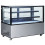 Refrigerated display cabinets with 2 shelves