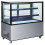 Refrigerated display cabinets with 2 shelves