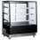 Refrigerated display cabinets with 3 slanted shelves