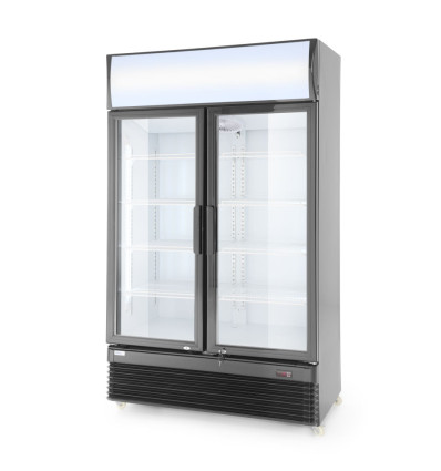 Display refrigerator double door 618L