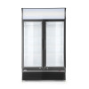 Display refrigerator double door 618L