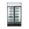 Display refrigerator double door 618L