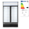 Display refrigerator double door 618L