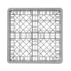 Dishwasher basket for glassware