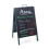 Pavement blackboard