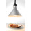 Rise and fall heat lamp conical
