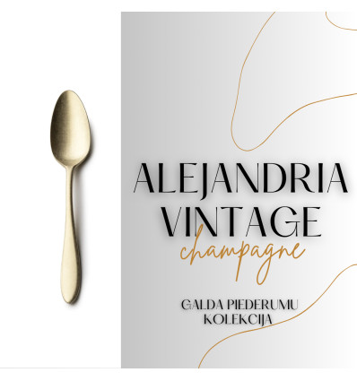 Karote kafijas/tējas ALEJANDRIA vintage  Champagne