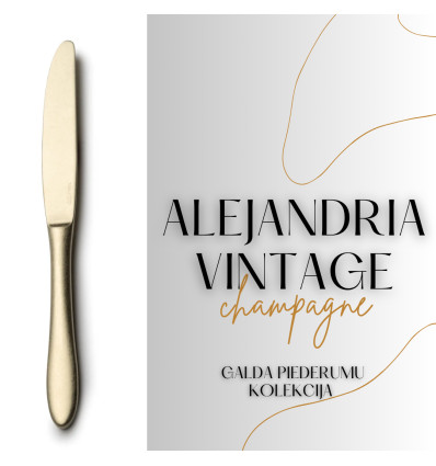 Nazis pusdienu ALEJANDRIA vintage  Champagne
