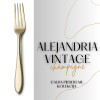 Dakša pusdienu ALEJANDRIA Vintage- Champagne