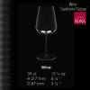 Vīna glāze RONA SANTORINI 39 cl //Roku darbs